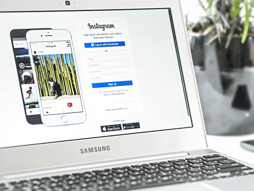 Redes sociales para empresas - creación de cuenta empresarial en Instagram